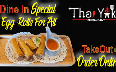 Egg Rolls For All – Dine In Special