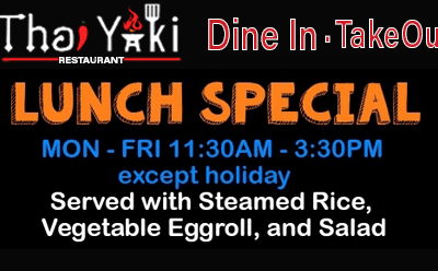 Lunch Specials