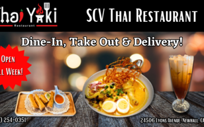 Authentic Thai Food All Week! – Thai Yaki SCV