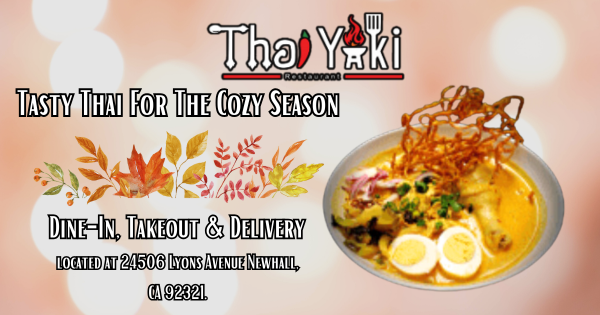 Tasty Thai For Cozy Season SCV