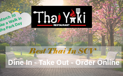 To-Go Thai Yaki for Take a Walk in the Park Day-SCV