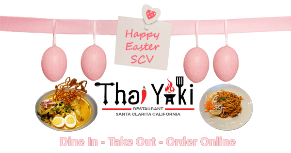 Happy Easter from Thai Yaki-SCV