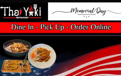Celebrate Memorial Day Weekend with Thai Flavor
